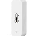 WiFi temperature and humidity sensor with ABS plastic housing measuring 72x25x20mm for smart home monitoring