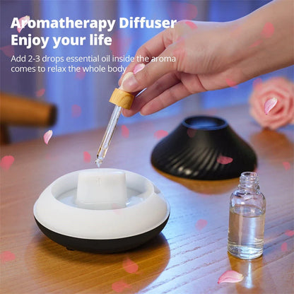 Volcanic Flame Aroma Diffuser with 7 colour LED options and 130ml capacity