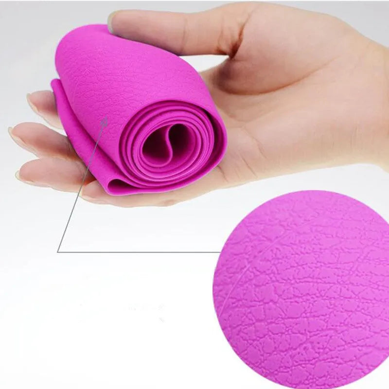 Anti-slip silicone steering wheel cover with imitation leather texture in black for small cars 32-40cm