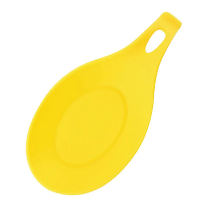 Silicone Spoon Mat in various colours for kitchen heat insulation and easy cleanup