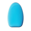 Crystal hair remover with nano glass gentle exfoliator for armpit leg heel grooming in blue