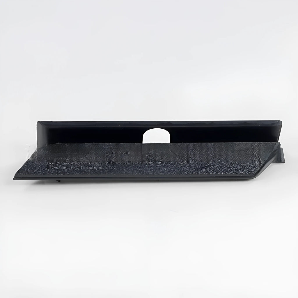 Black and white plastic 5.25-inch hard drive bay cover for PC computer cases