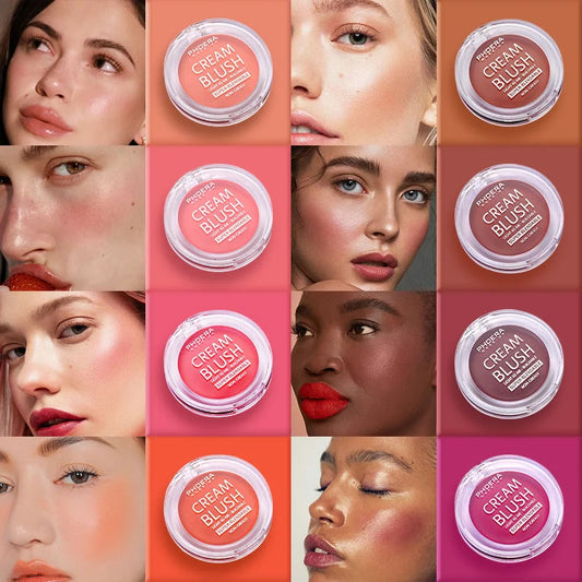 PHOERA Light And Brightening Blush Cream in eight shades for a radiant complexion
