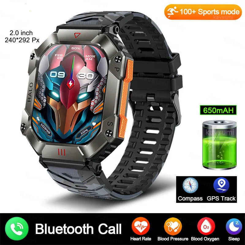 Android GPS fitness smart watch for women with Bluetooth calling and multiple strap options