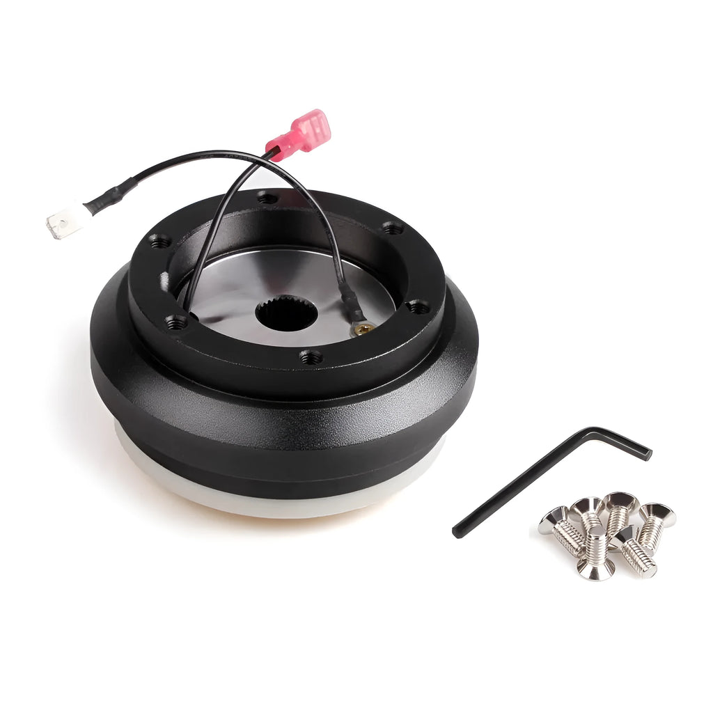 Black steering wheel base fitting for Honda Civic EK130H and EG110H car modification