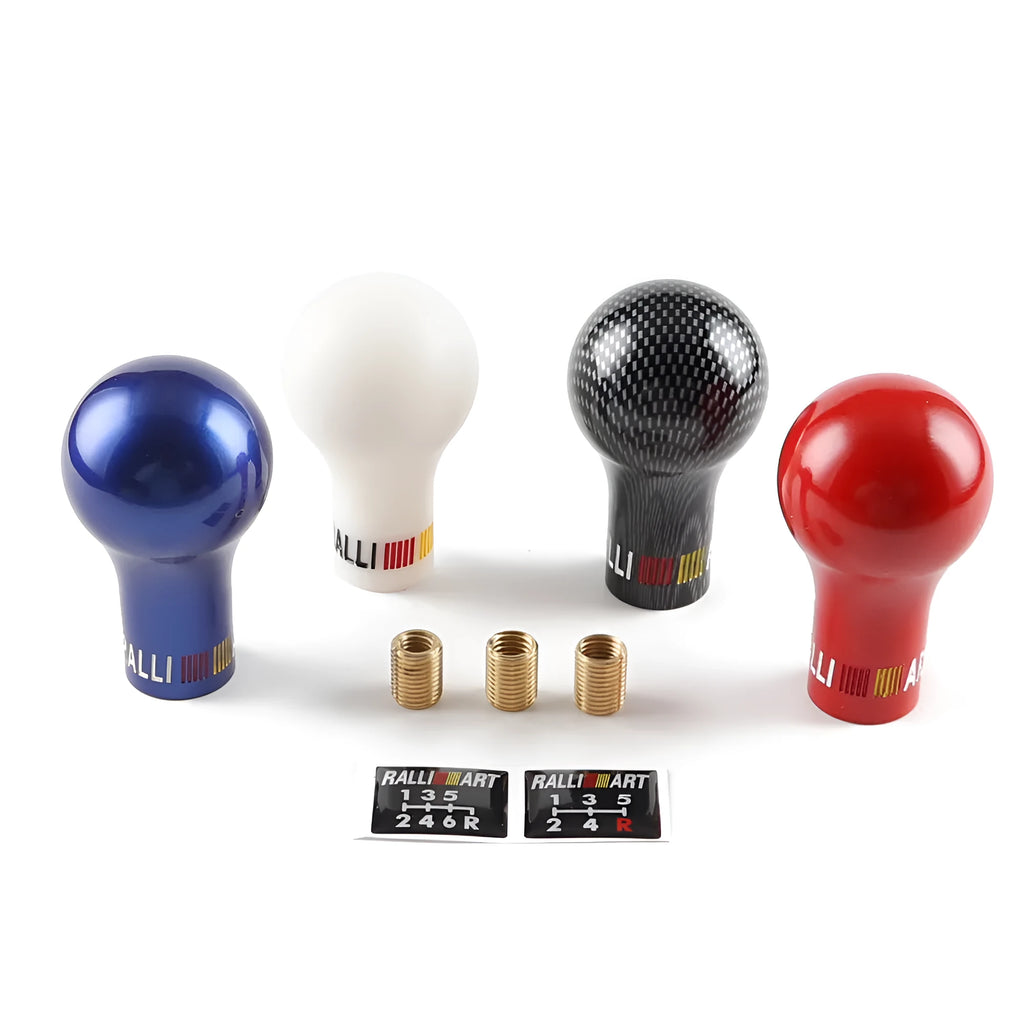 Manual gear shift lever head in engineering plastic for Mitsubishi car modification