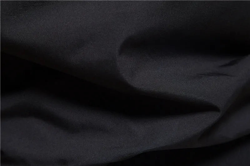 Men's thin casual jacket in polyester available in dark blue, black and army green colours