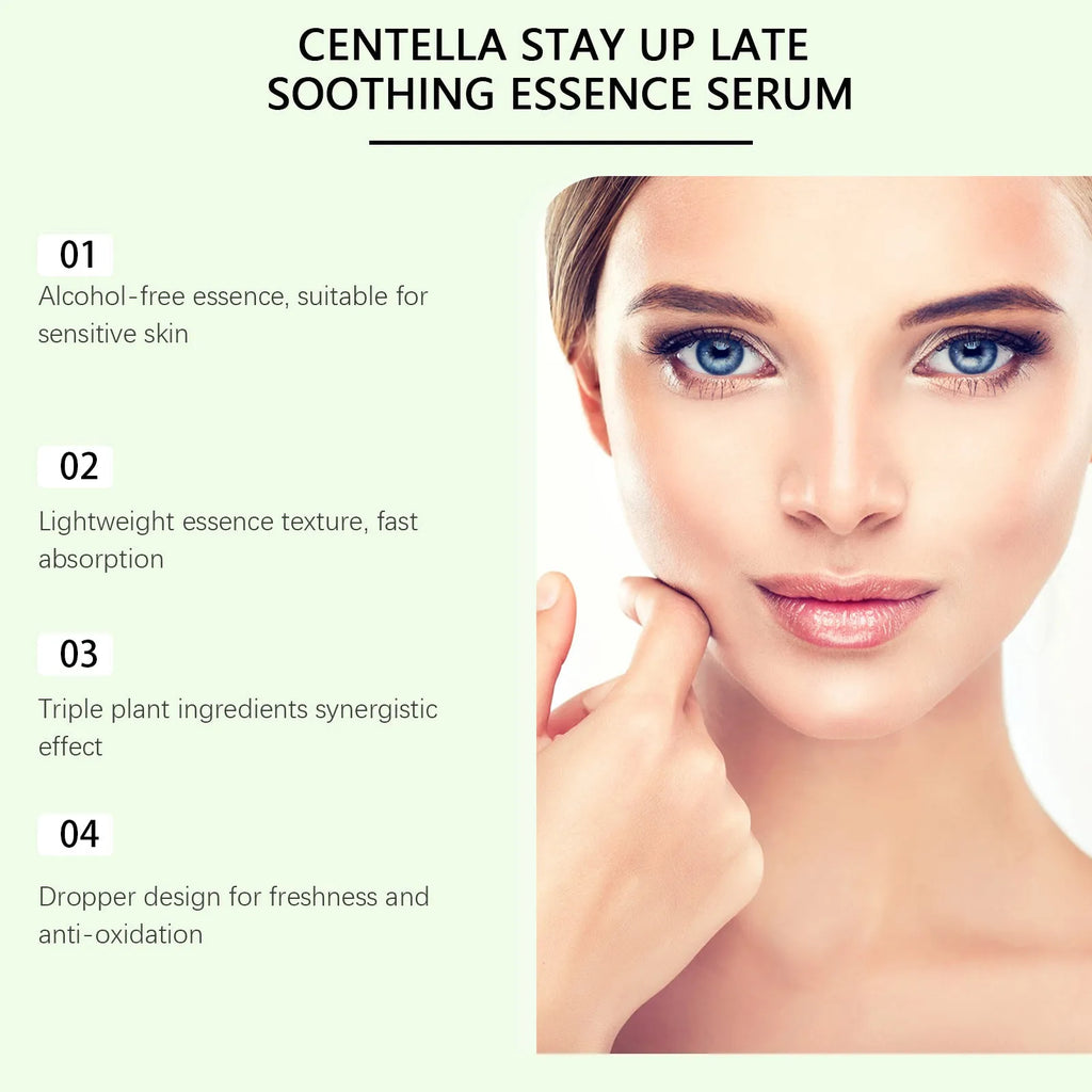 30ml bottle of Centella Asiatica Soothing Solution skincare treatment.