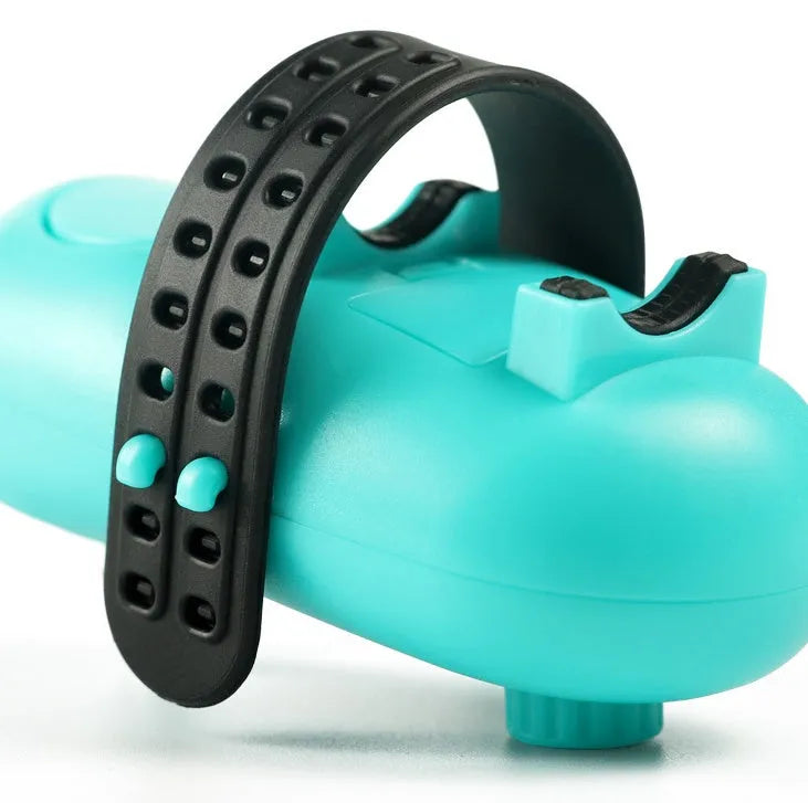 Fishing bite alarm electronic buzzer blue with LED light indicator for night fishing