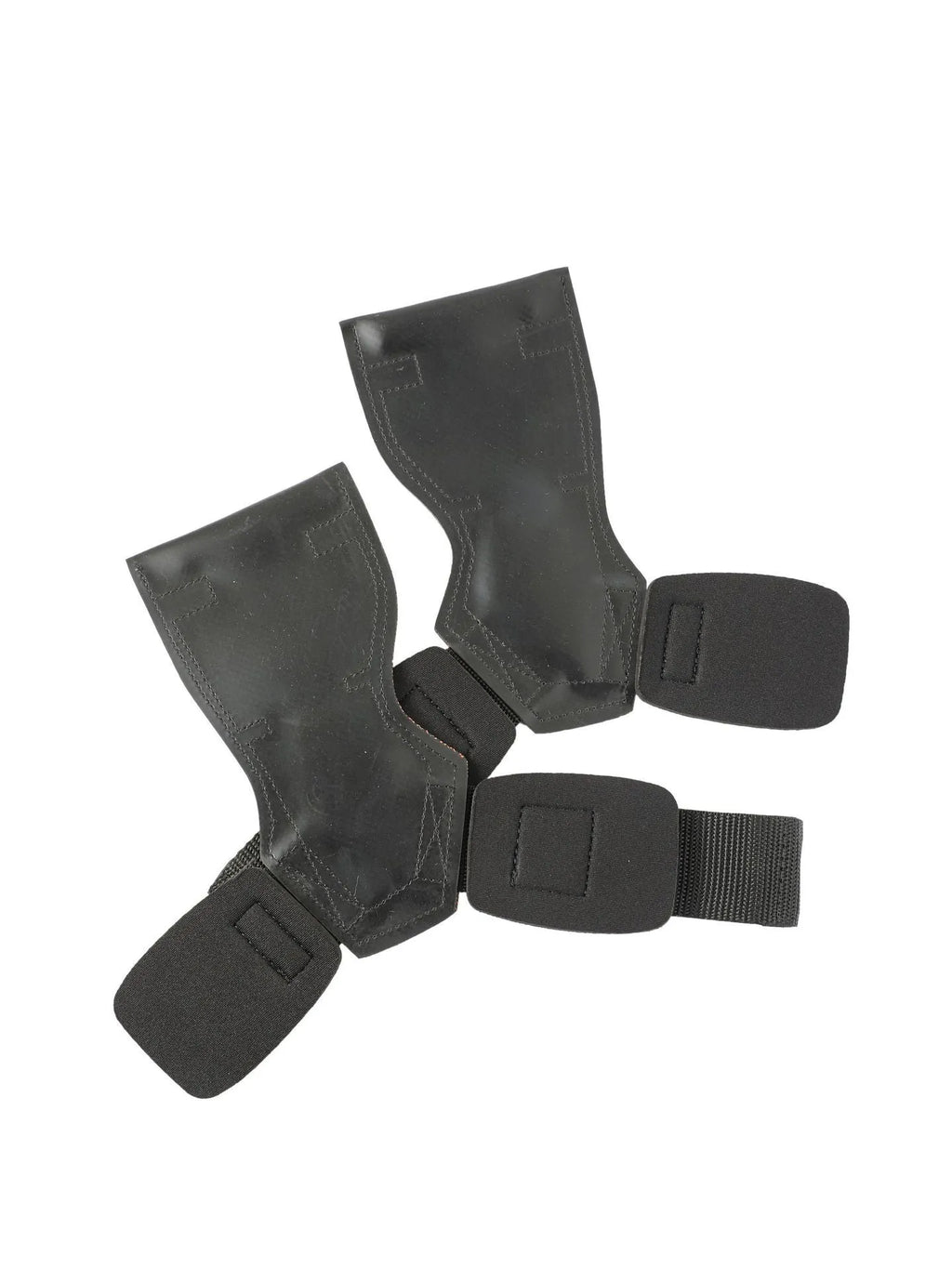 Black rubber non-slip palm protection belt for weightlifting barbell dumbbell training