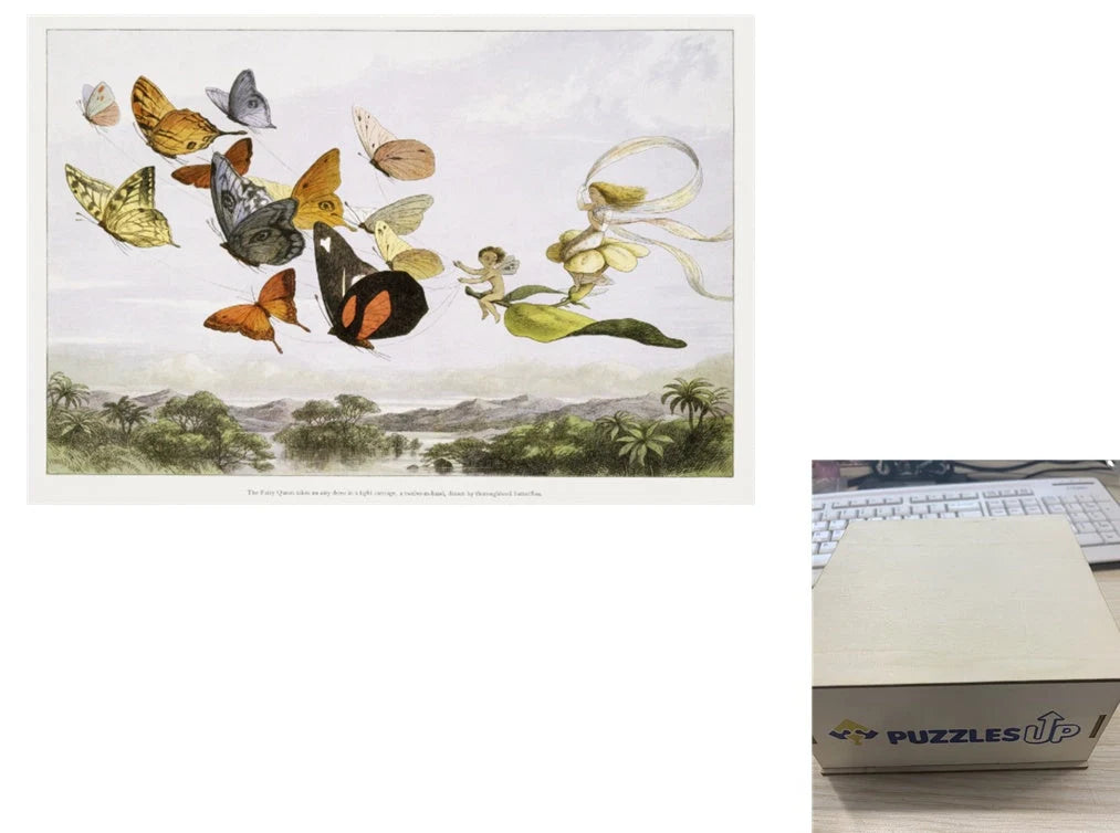 Animal Puzzle Puzzlesup A3 Size With The Box - Detailed wooden puzzle for creative minds