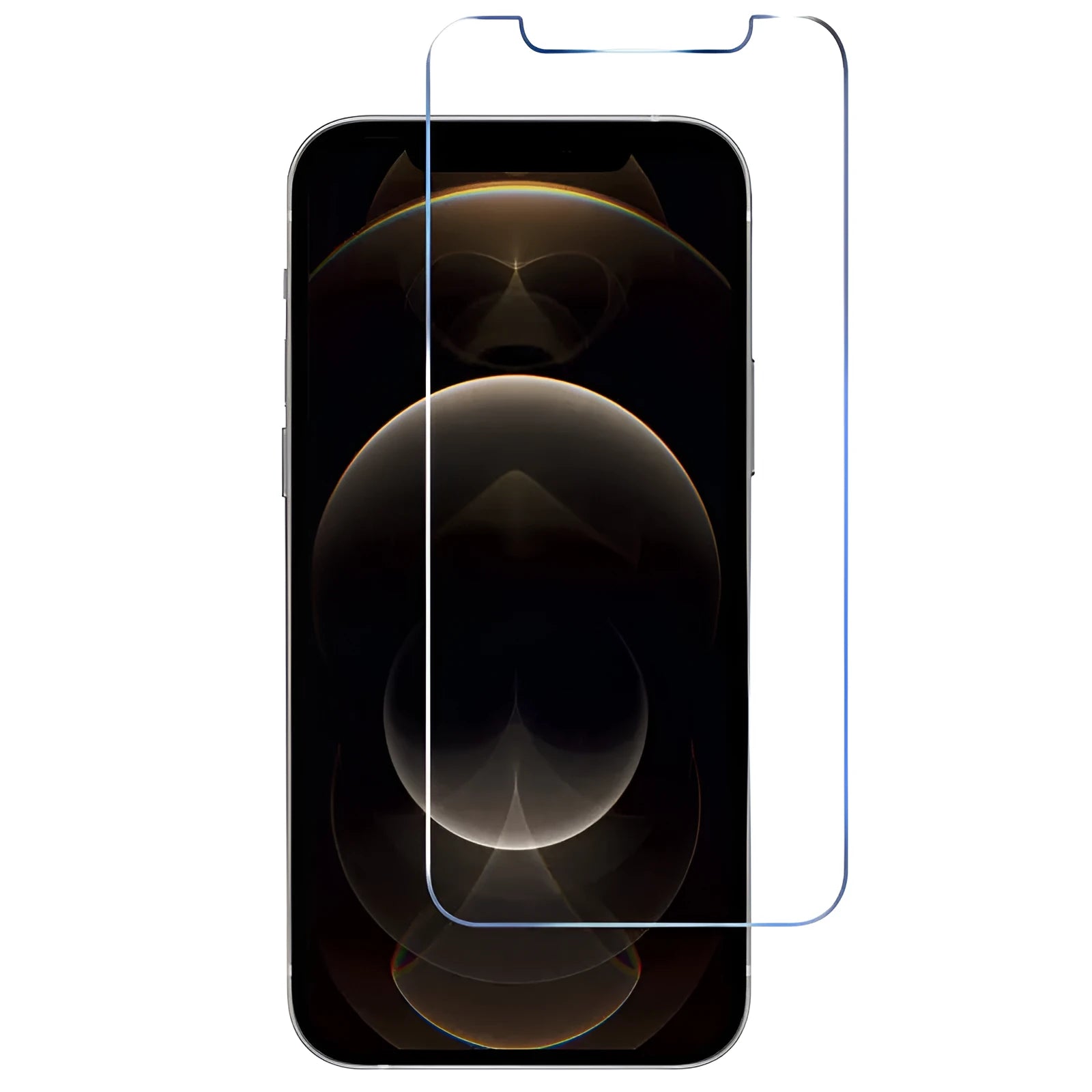 Tempered glass privacy screen protector for iPhone with anti-peeping technology