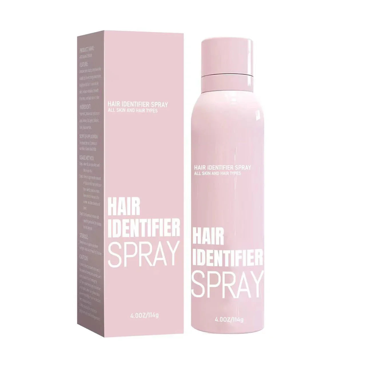 Hair Identifier Spray Set for precise face shaving and skin hydration, 100ml