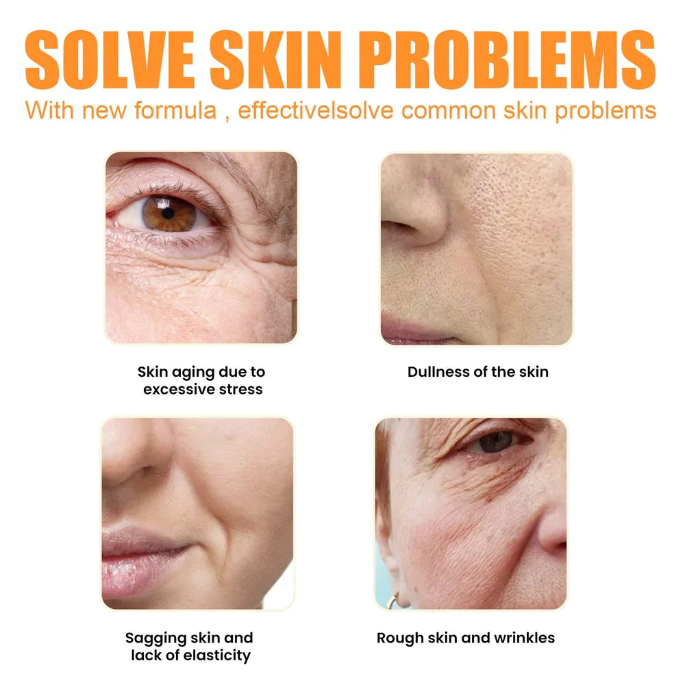 Collagen water-soluble facial mask with hyaluronic acid for 15-20 minute hydrating treatments