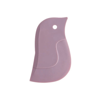 Penguin-shaped kitchen scraper for efficient plate and pot cleaning
