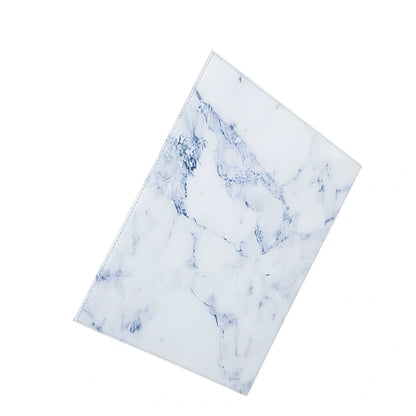 Black anti-radiation tablet pad, 35cm x 25cm with heat-insulating print and straps for 20-33cm devices