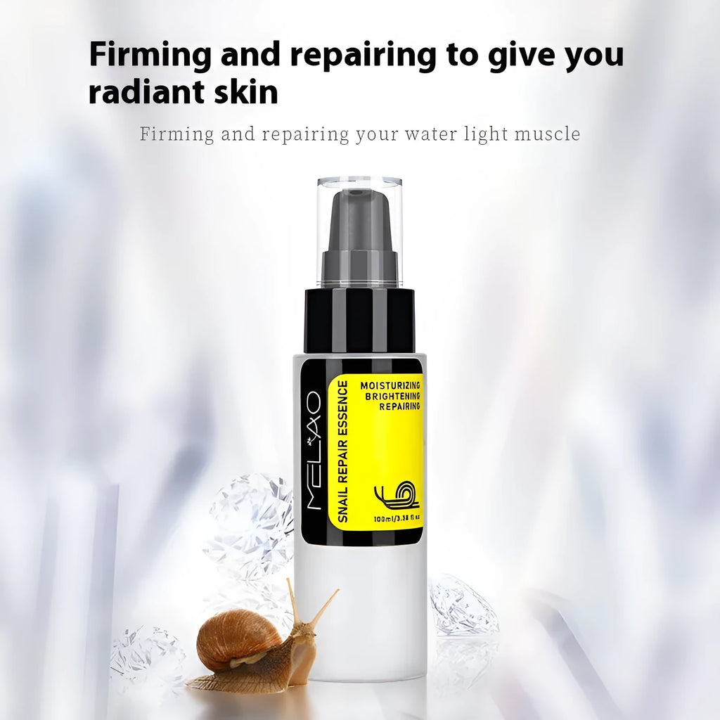 100ml snail facial essence in standard bottle for universal skin care