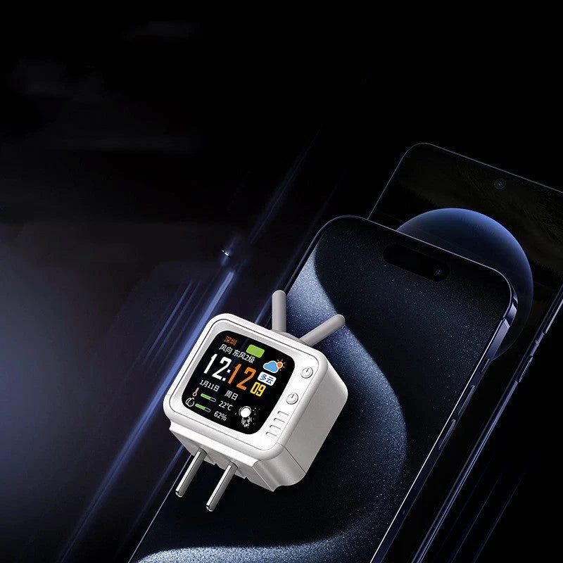 High-power 35W Type-C mobile phone charging plug in white and black