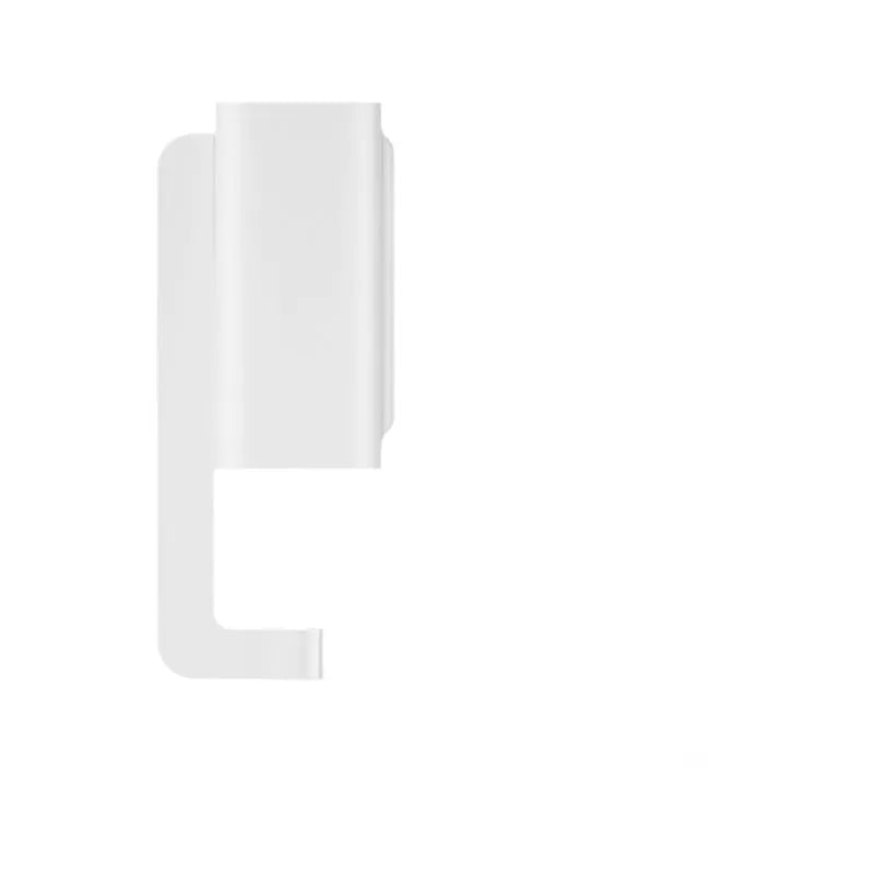 White thickened anti-electric shock protective sleeve for children's safety on a data cable