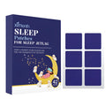 Pack of 40 sleep aid patches with valerian and chamomile extracts in white adhesive design