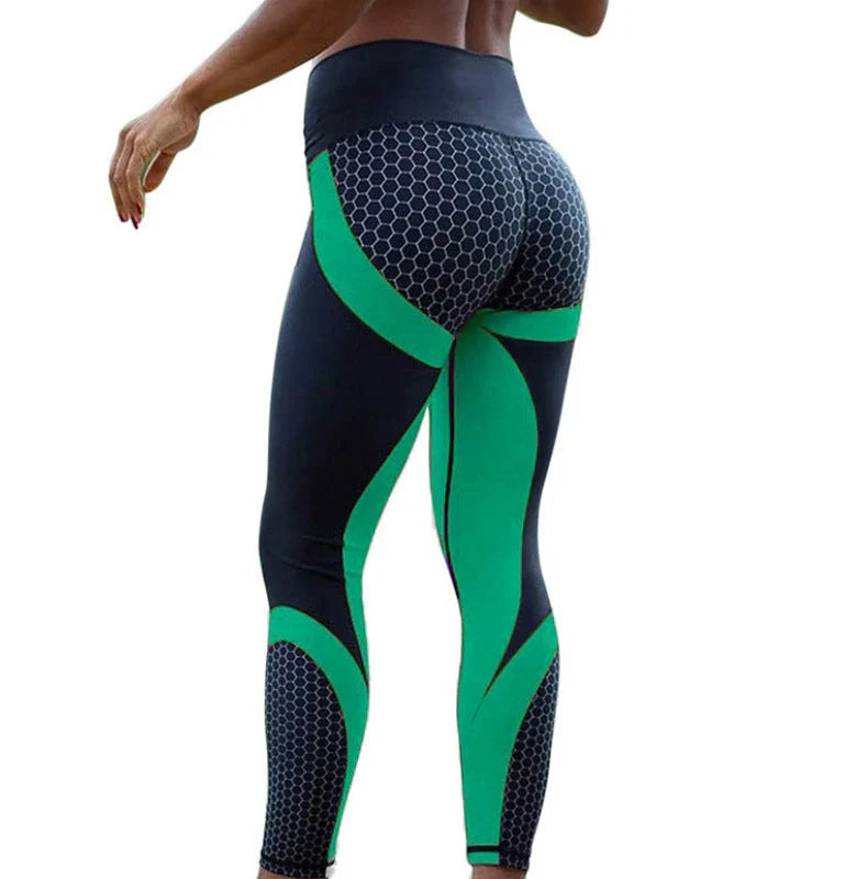 Women's seamless yoga leggings in various colours for fitness and casual wear