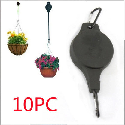 Free Lifting Hanging Basket Bird Cage Hook with elastic length for easy adjustment
