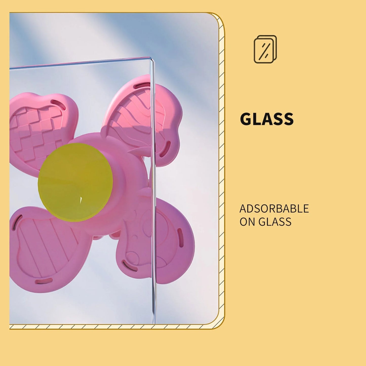 Colorful baby bath spinning top toy with suction cups for interactive play