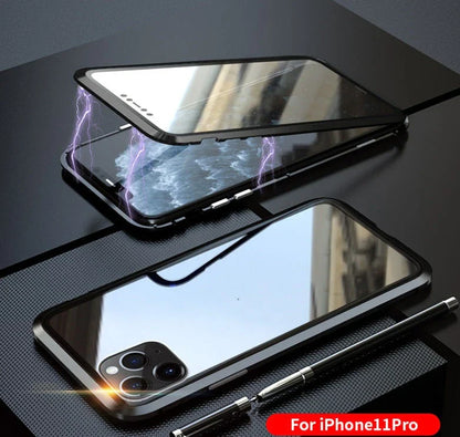 Double-sided Glass For 11 Mobile Phone Case in various colours for iPhone 11 protection