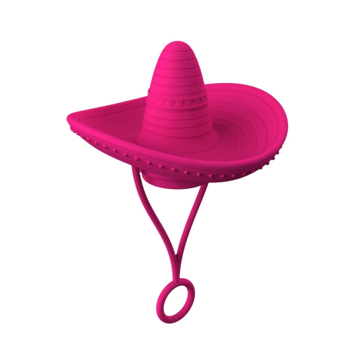 Sturdy Cowboy Hat-shaped straw covers made of food-grade silicone in vibrant colors like red, black, and brown