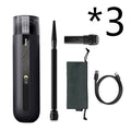 BASEUS black wireless handheld car vacuum cleaner with blower hose attachment