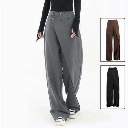 Stylish women's wide-leg trousers in various colours for a flattering fit