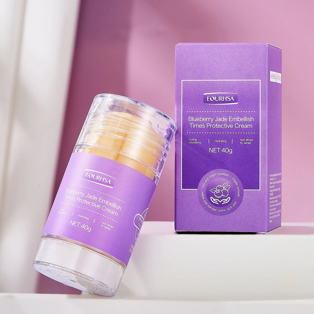 Moisturiser solid stick balm for hands and feet in various fragrance options
