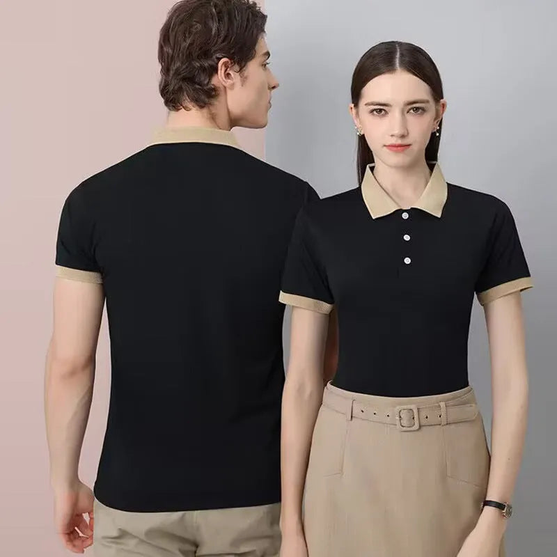 Cultural Enterprise printed polyester polo shirt for men, loose fit, short sleeves, available in multiple colours