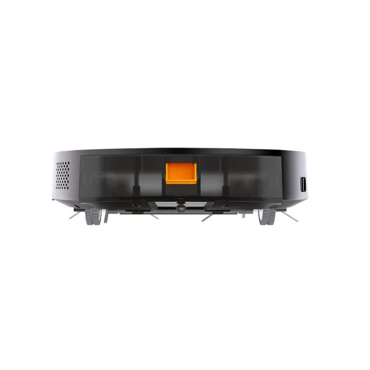 Three-in-one intelligent robot sweeper with gyroscopic navigation in black, 380x508x110mm