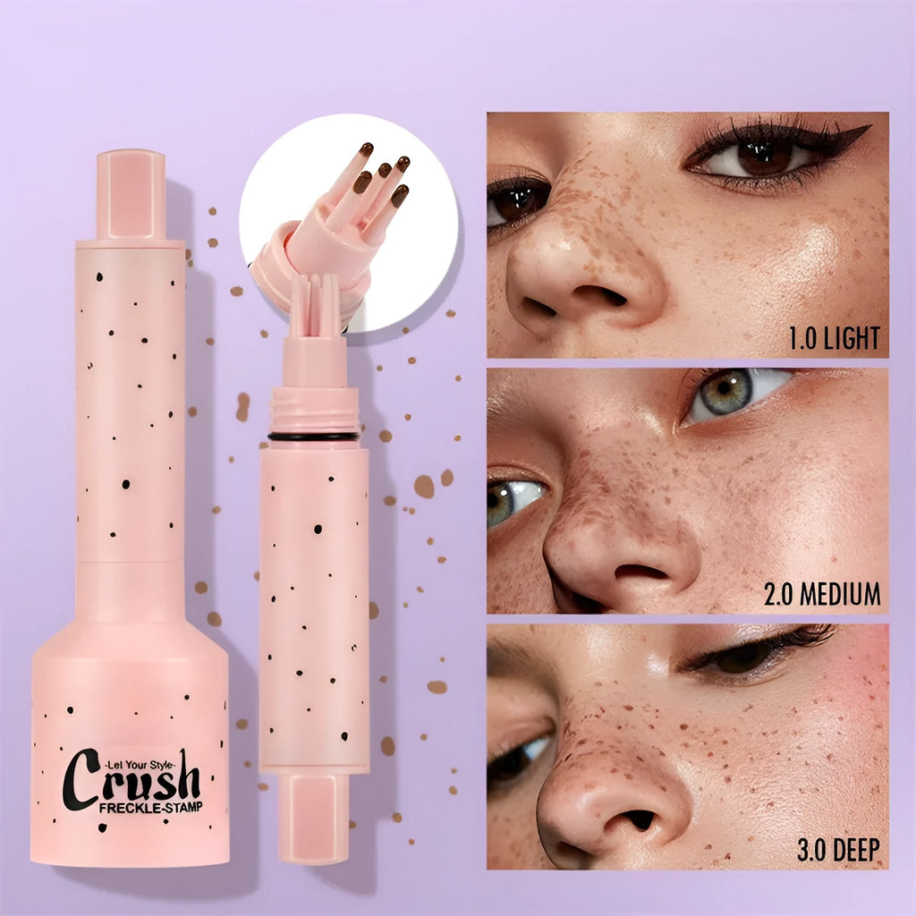 Waterproof sweat-proof quick-drying freckle stamp pen cosmetic brush brown colour 1.5g standard specification