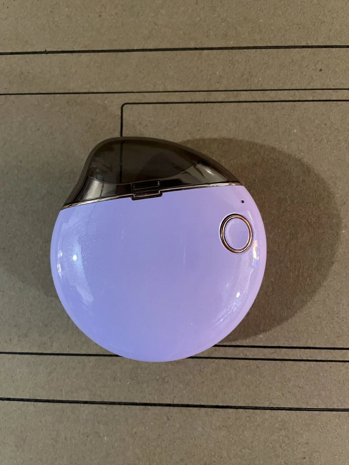 White electric baby nail clippers with safety grinding technology and USB charging cable