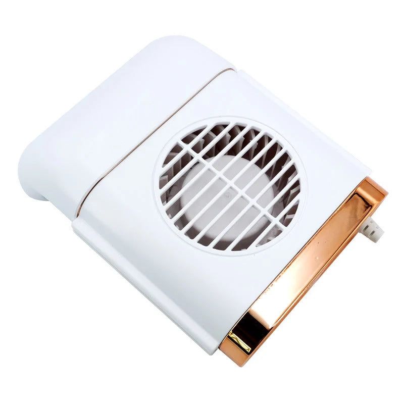 Magnetic car cooling fan with adjustable speeds and USB charging