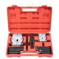 Bearing puller 12-piece set in chrome vanadium steel for auto chassis repair, size 39x31x25cm