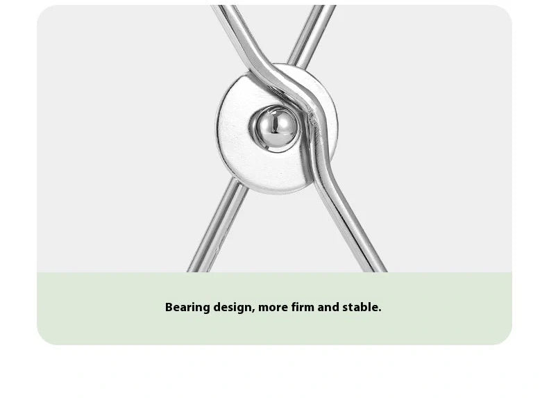 Silver stainless steel folding garbage bag bracket with Korean-style design for outdoor use