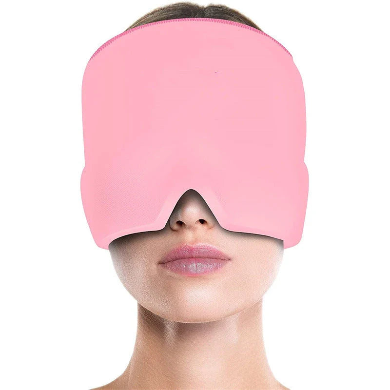 Soothing Ice Pack Eye Mask for Headache Relief