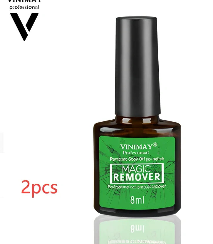 Burst Magic 15ml nail polish remover bottle, 5x3x3cm, for fast 1-2 minute gel soak-off and degreasing