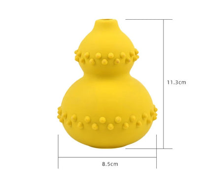 Natural rubber pet toy for dogs, resistant to biting and grinding, promotes dental health