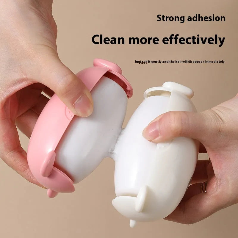 Washable reusable lint removal roller in green, pink, or white with modern design.
