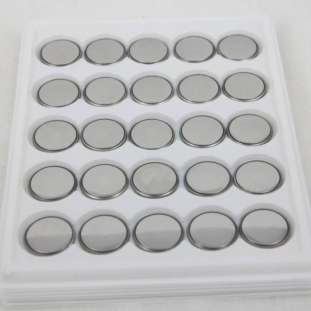 3V alkaline button battery in CR2032, CR2025, and CR2016 coin cell sizes
