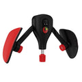 Men's black Kegel trainer for PC muscle exercise with optional handle and straps.