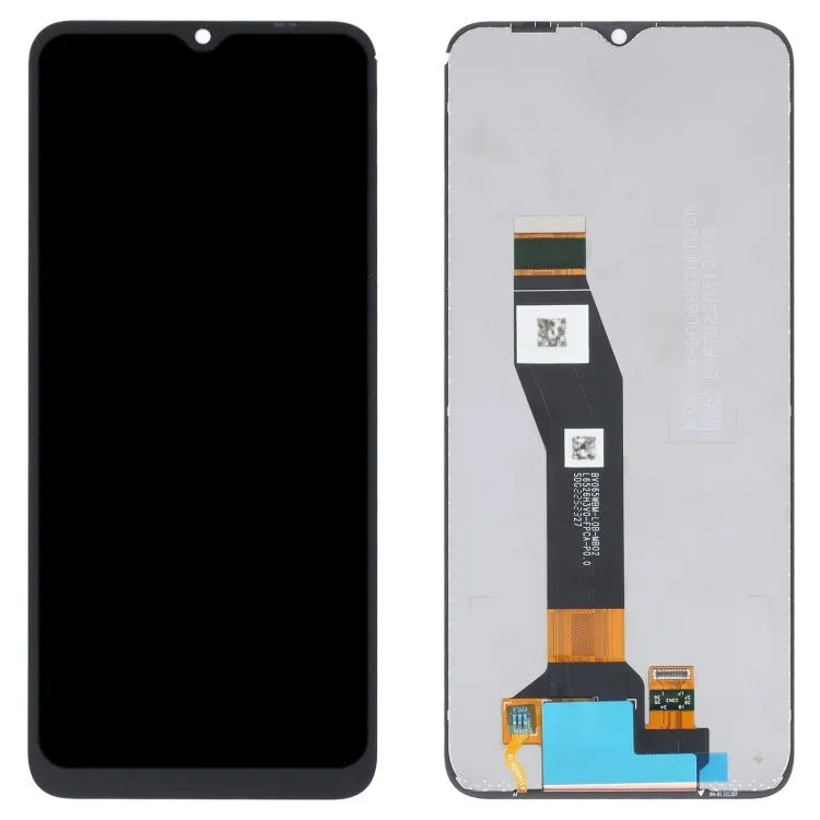 LCD touch screen assembly for Motorola Moto E13 showing front display and digitizer