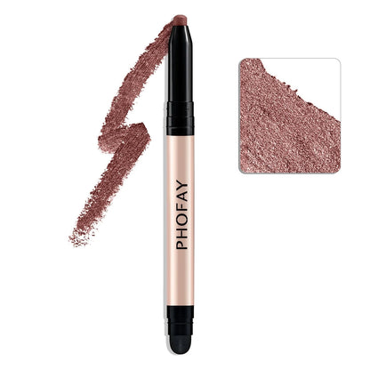 PHOFAY Eyeshadow Stick in various colors with built-in smudger for easy application