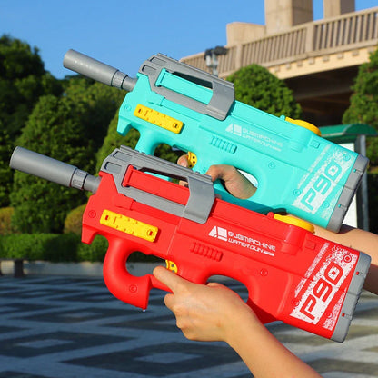 P90 Electric Water Blaster - High-Tech Outdoor Water Gun for Summer Fun