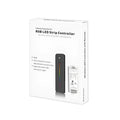 LED dimmer wireless RF switch 12V 24V 8A RGB controller remote control black