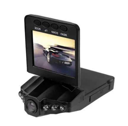 H198 model car DVR dash cam with aircraft nose design on a windscreen